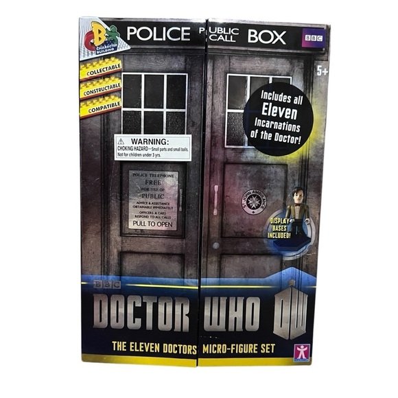 NWT Doctor Who 11 Doctors Micro Figure Set - Picture 2 of 3